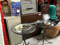 Partij meubelen en woonaccessoires