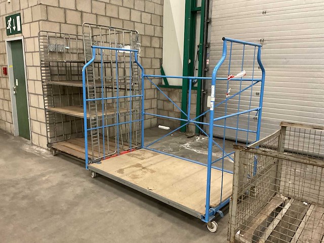 Partij meubelkarren en rolcontainers, 11 stuks - afbeelding 6 van  7