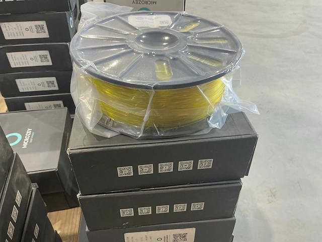 Partij microzey 3d printer filament o.a. ultiem, asa en abs in diverse kleuren - afbeelding 4 van  19