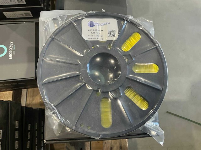 Partij microzey 3d printer filament o.a. ultiem, asa en abs in diverse kleuren - afbeelding 6 van  23