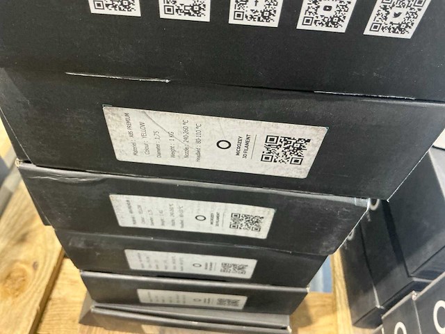 Partij microzey 3d printer filament o.a. ultiem, asa en abs in diverse kleuren - afbeelding 7 van  23