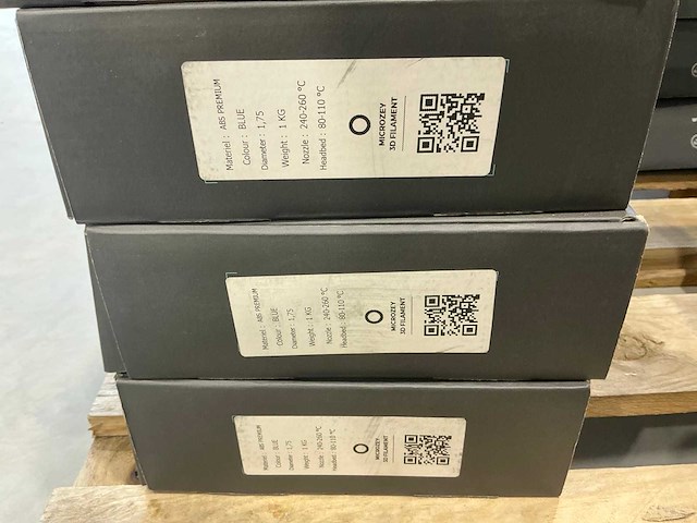 Partij microzey 3d printer filament o.a. ultiem, asa en abs in diverse kleuren - afbeelding 20 van  23