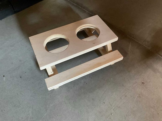 Partij mini picknicktafel/glashouder - afbeelding 1 van  1