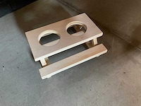 Partij mini picknicktafel/glashouder - afbeelding 1 van  1