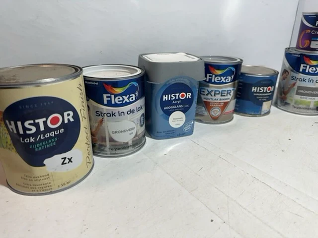 Partij mix blikken verf - afbeelding 2 van  6