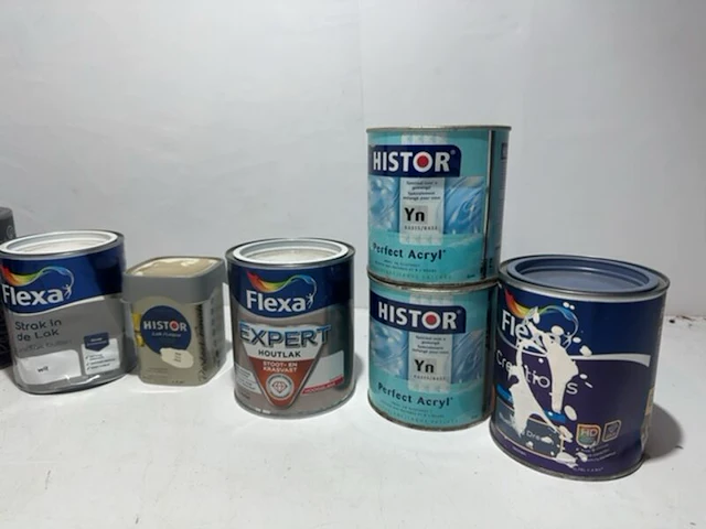 Partij mix blikken verf - afbeelding 6 van  6