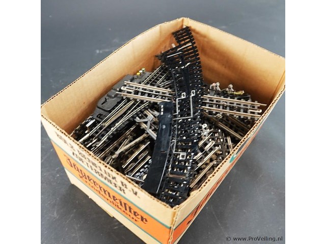 Partij modelspoor in doos - afbeelding 2 van  5