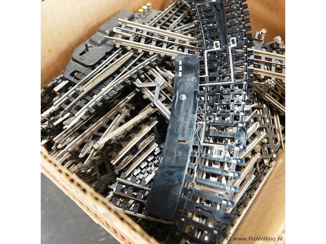 Partij modelspoor in doos - afbeelding 3 van  5