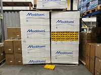 Partij modiform tranasporttrays 12x8/8,5/9cm geel (7200x) - afbeelding 1 van  6