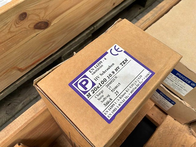 Partij moeren, bouten en ringen (4450x) - afbeelding 2 van  13