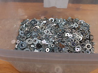 Partij moeren en ringen 5100 gram - afbeelding 5 van  11