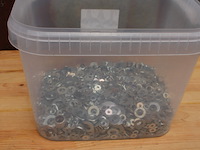 Partij moeren en ringen 5100 gram - afbeelding 9 van  11