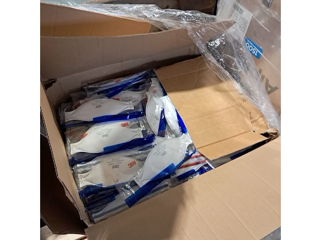 Partij mondkapjes, 3m, aura 9320+ ffp2 nr d - afbeelding 4 van  4