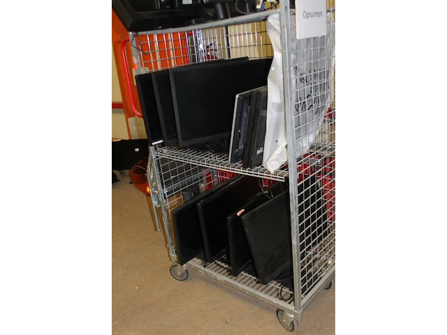 Partij monitoren div. merken c.a. 16 stuks. - afbeelding 2 van  11