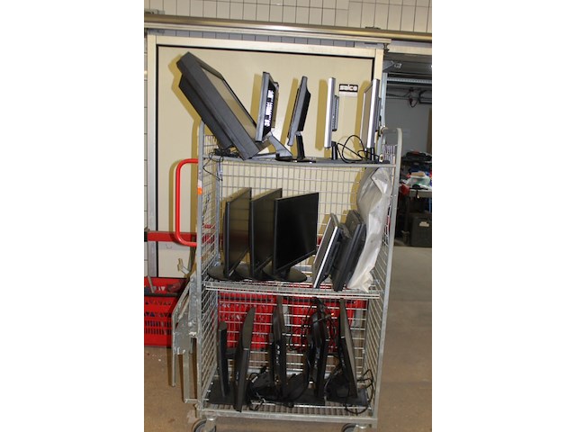 Partij monitoren div. merken c.a. 16 stuks. - afbeelding 5 van  11