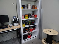 Partij montagesnoer en elektrakabel