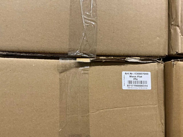 Partij moss flat 2kg per doos (5x) - afbeelding 3 van  3