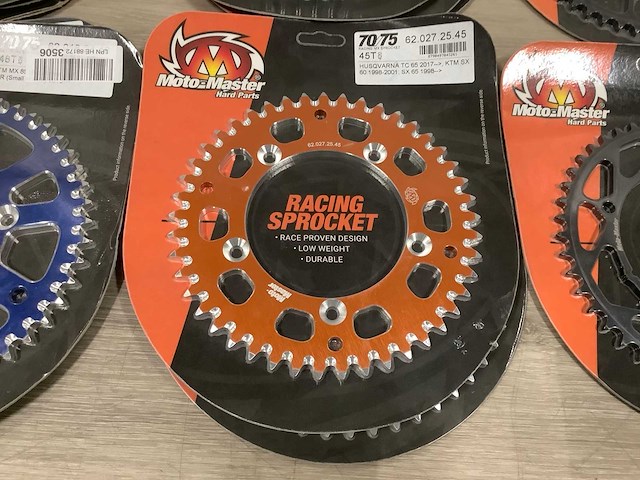 Partij moto-master race tandwielen (14x) - afbeelding 3 van  7