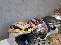 Partij motor helmen - afbeelding 6 van  9
