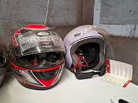 Partij motor helmen - afbeelding 8 van  9
