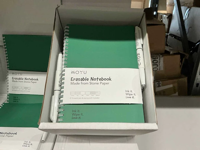 Partij moyu erasable notebooks (210x) - afbeelding 1 van  4