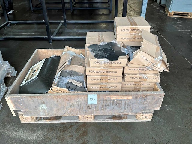 Partij mozaïek tegels - afbeelding 1 van  5