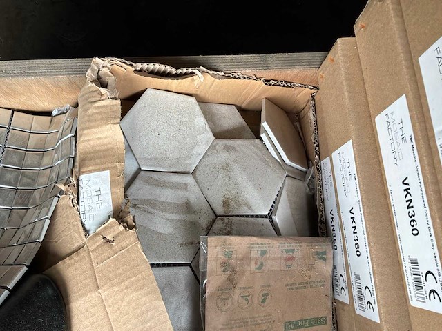 Partij mozaïek tegels - afbeelding 3 van  5