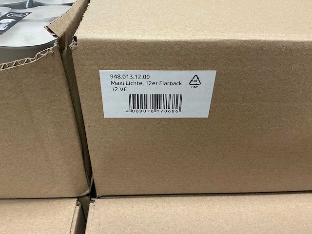 Partij muller kerzen maxi +-8h 12per pak (216x) - afbeelding 5 van  5