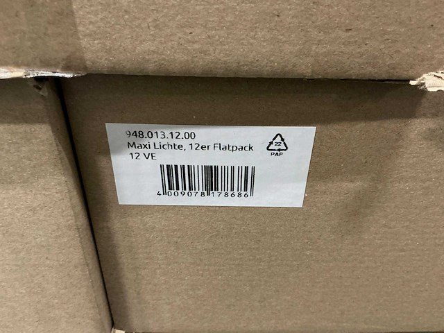 Partij muller waxinelichten maxi 8h 12st per pak (480x) - afbeelding 3 van  4