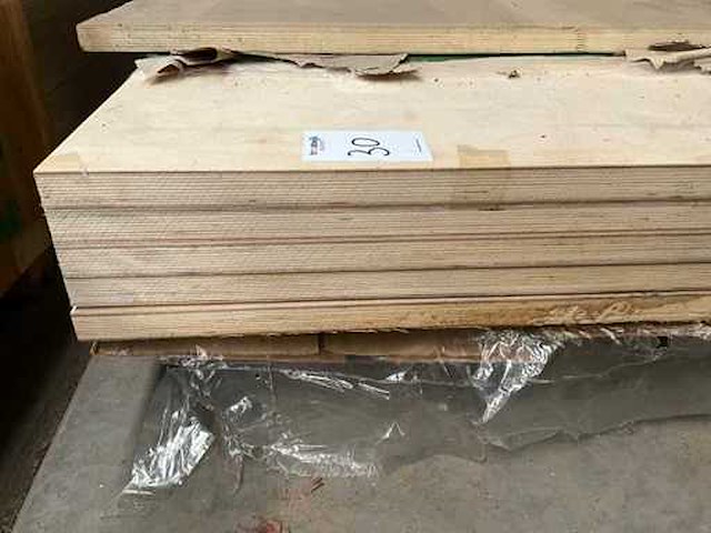 Partij multiplex plaat - afbeelding 2 van  4