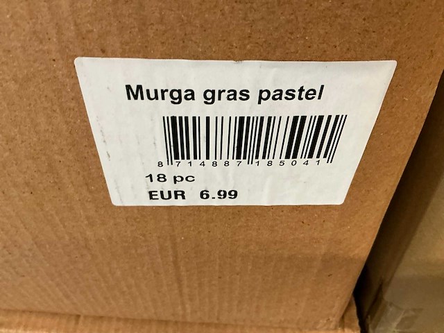 Partij murga gras pastel (162x) - afbeelding 3 van  8