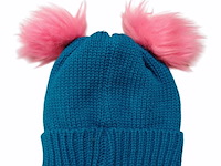 Partij muts blauw / rose 4 stuks - afbeelding 3 van  5