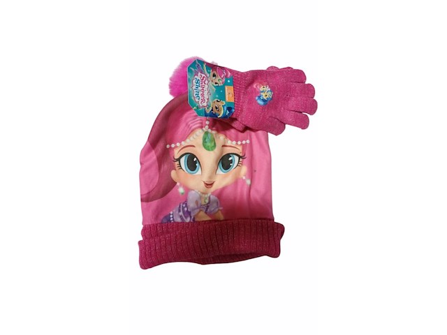 Partij muts met handschoen shimmer & shine 15 stuks h030 - afbeelding 4 van  5