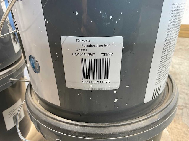 Partij muur- en gevelverf wit 4,5l (34 emmers) - afbeelding 5 van  14