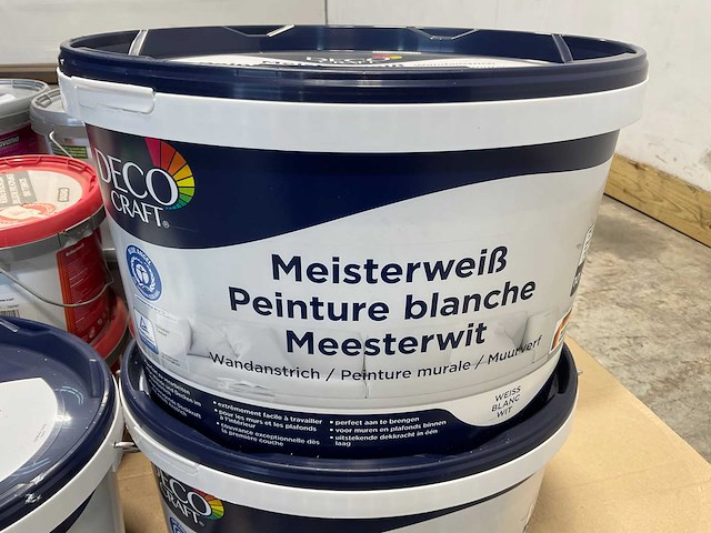 Partij muur-, plafond- en silicaatmuurverf - afbeelding 7 van  13