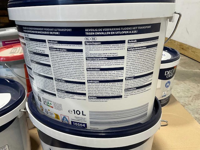 Partij muur-, plafond- en silicaatmuurverf - afbeelding 9 van  13