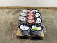 Partij muur-, plafond- en silicaatmuurverf