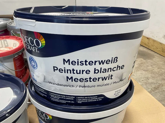 Partij muur-, plafond- en silicaatmuurverf - afbeelding 7 van  13