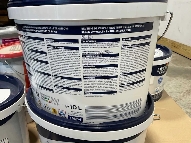 Partij muur-, plafond- en silicaatmuurverf - afbeelding 9 van  13