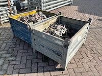 Partij muurplaten met spie - afbeelding 1 van  5
