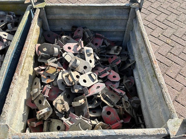Partij muurplaten met spie - afbeelding 2 van  5