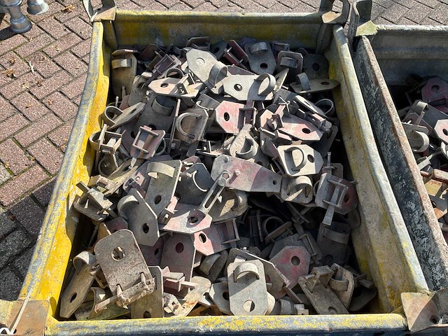 Partij muurplaten met spie - afbeelding 3 van  5
