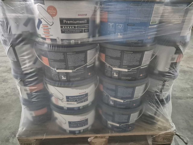 Partij muurverf wit 40x10 ltr - afbeelding 1 van  3