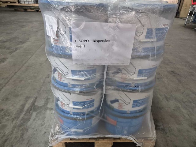 Partij muurverf wit 40x10 ltr - afbeelding 1 van  1