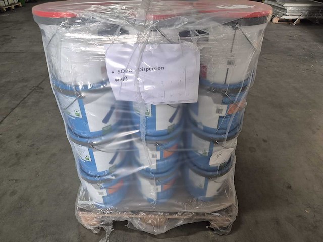Partij muurverf wit 40x10 ltr - afbeelding 1 van  2