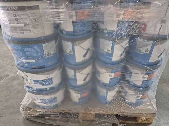 Partij muurverf wit 40x10 ltr - afbeelding 2 van  2