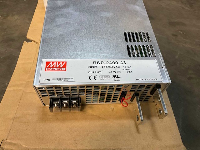 Partij mw hlg-320h-42b 2x, rsp-2400-48 led driver - afbeelding 5 van  6