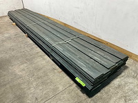 Partij naaldhout thermo rabat halfhouts groen - 360-540x18,5x1,9 cm - afbeelding 1 van  6