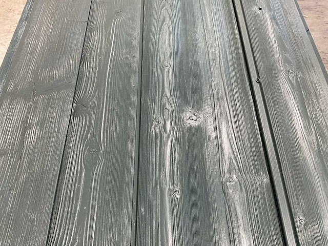 Partij naaldhout thermo rabat halfhouts groen - 360-540x18,5x1,9 cm - afbeelding 4 van  7