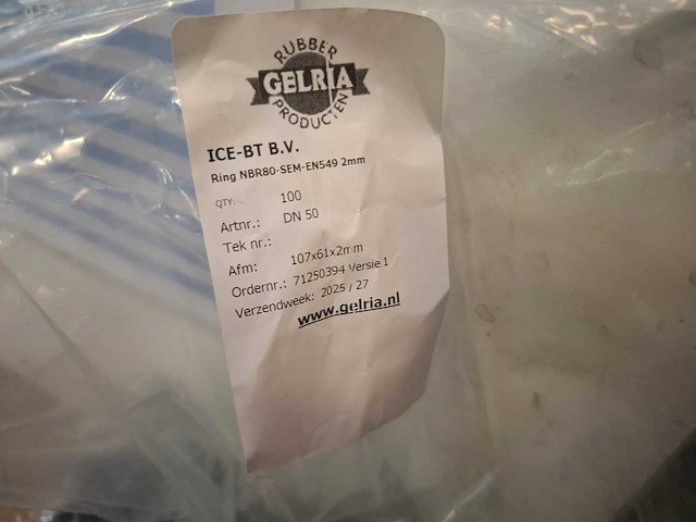 Partij nbr pakkingen - afbeelding 4 van  4